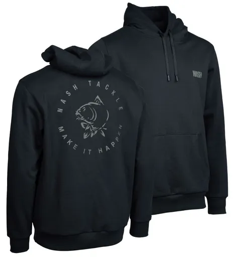 Nash mikina make it happen carp logo hoody black - m