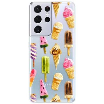 iSaprio Ice Cream pro Samsung Galaxy S21 Ultra (icecre-TPU3-S21u)