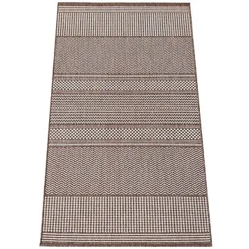 Kusový koberec Zara 12 hnědý 200 × 290 cm oboustranný (21D2058/3)