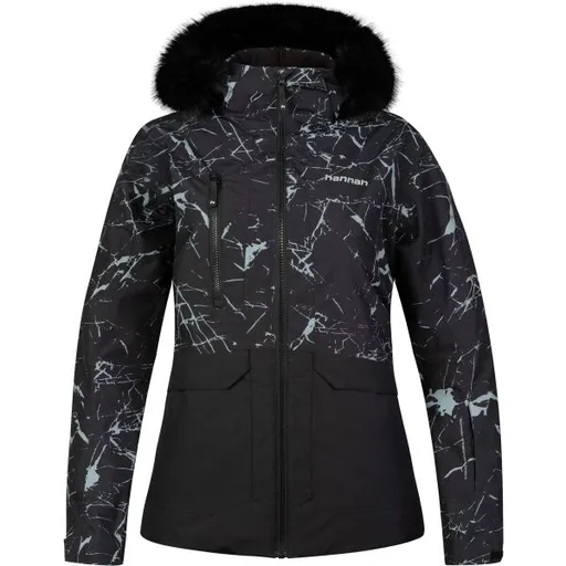 Hannah INAY Dámská lyžařská bunda, černá, velikost