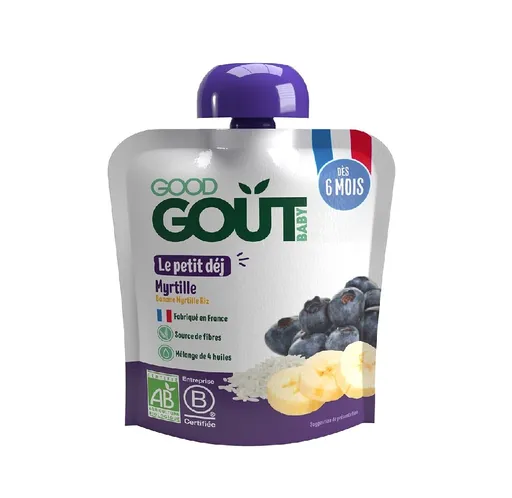 Good Gout BIO Borůvková snídaně 6m+ kapsička 70 g