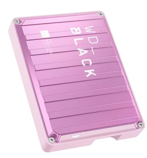 WD BLACK P10 Game Drive 4TB, růžový, 2.5", USB 3.2