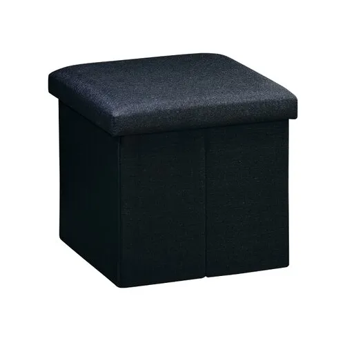 Kesper 15955 Taburet, černá, 38 x 38 x 38 cm