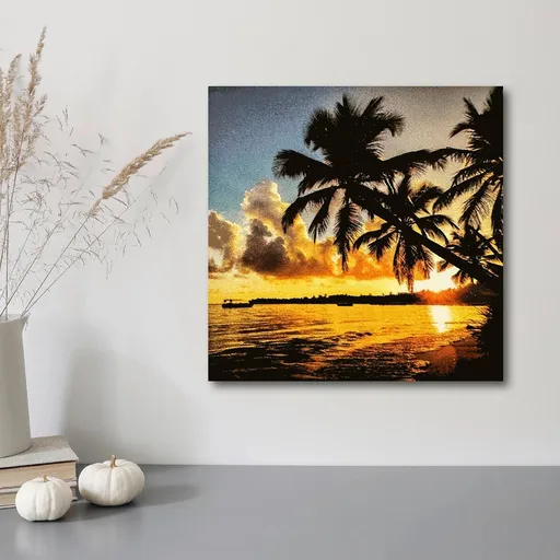 Diamantové malování Palmy