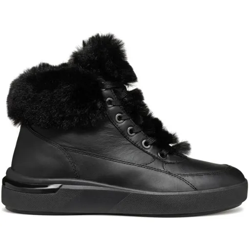 Geox D DALYLA A Dámské zateplené tenisky, černá, velikost