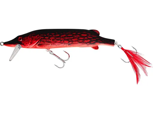 Westin Wobler Mike The Pike Crankbait Real Fire Pike,Westin Wobler Mike The Pike Crankbait Real Fire Pike