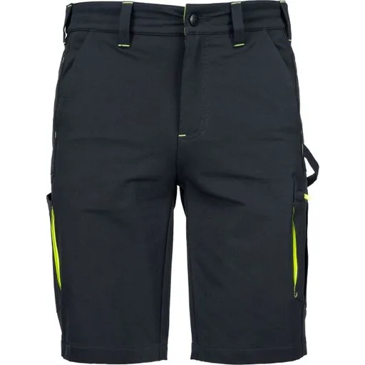 CERVA DAWSON Pánské šortky, černá, velikost