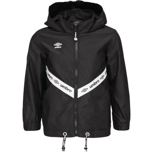 Umbro WADE Chlapecká šusťáková bunda, černá, velikost 128-134