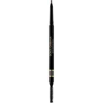Dolce&Gabbana Brow Restyler Pencil tužka na obočí s kartáčkem odstín 05 Soft Brown Black - Cool Medium Grey Brown 0.09 g