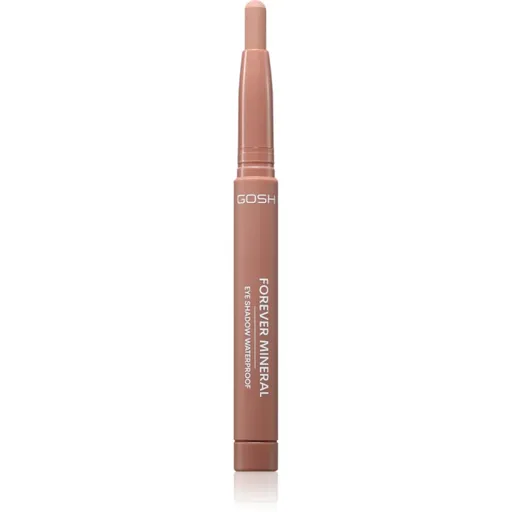 Gosh Forever Mineral Matte dlouhotrvající oční stíny v tužce odstín 015 Matt Nougat 1.4 g
