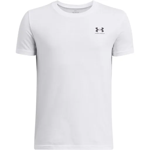 Under Armour SPORTSTYLE Chlapecké triko, bílá, velikost XL