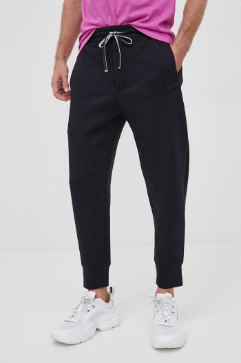 Kalhoty Emporio Armani pánské, tmavomodrá barva, jogger