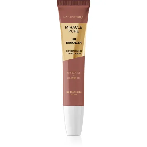 Max Factor Miracle Pure Lip Enhancer hydratační lesk na rty odstín 020 Cacao Nibs 12 ml