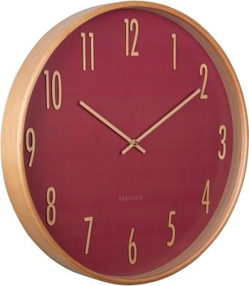 Karlsson Designové nástěnné hodiny KA5996RD