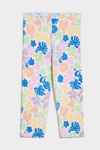 LEGÍNY GANT TROPICAL PRINT LEGGINGS WHITE