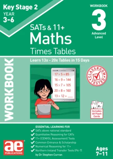 KS2 Times Tables Workbook 3 - Dr Stephen C Curran
