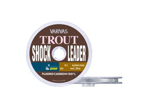 Varivas Fluorocarbon Trout Shock Leader 30m,Varivas Fluorocarbon Trout Shock Leader 30m