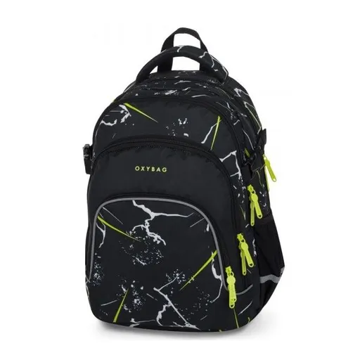 Oxybag SCOOLER Studentský batoh, černá, velikost