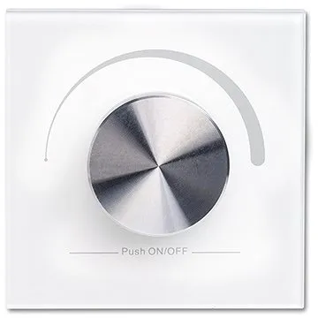 McLED RF otočný nástěnný ovladač – řízení jasu, 1 zóna (ML-910.703.22.0)