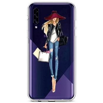 TopQ Samsung A30s silikon Lady 2 45209 (Sun-45209)