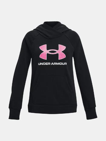 Under Armour Rival Fleece BL Hoodie Mikina dětská Černá