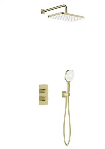 KFA Malaga sprchový set, termostatický, podomítkový, PVD brushed gold 5759-501-31