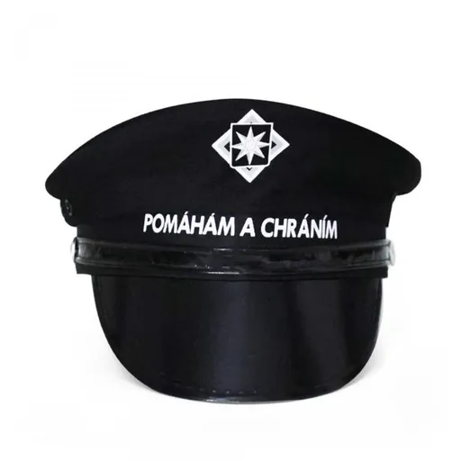 Policejní čepice - Pomáhám a chráním - Policie - dospělá - unisex - RAPPA
