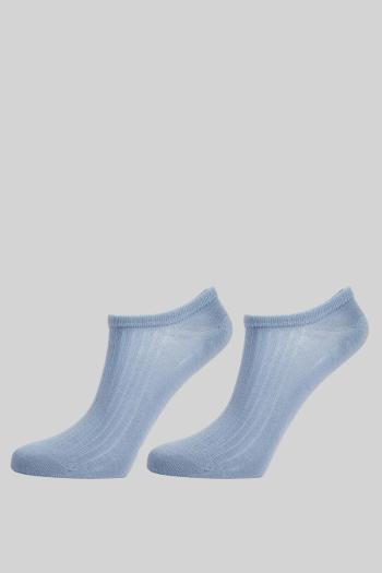 PONOŽKY GANT LYOCELL RIB LOW CUT SOCKS 2-PACK DOVE BLUE