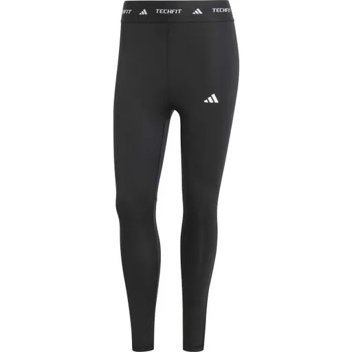 adidas TECHFIT LEGGINGS Dámské legíny, černá, velikost