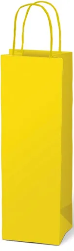 Taška MFP dárková T12 kraft 120x360x90 žlutá