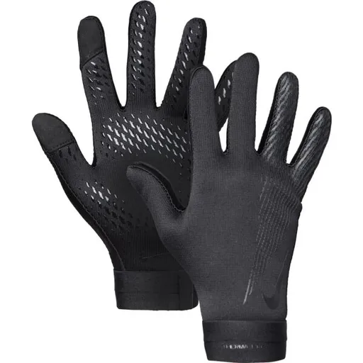 Nike ACADEMY THERMA-FIT Fotbalové rukavice, černá, velikost