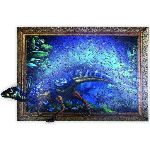 Epee Wooden puzzle Dinosaur A3 GID - svítící ve tmě