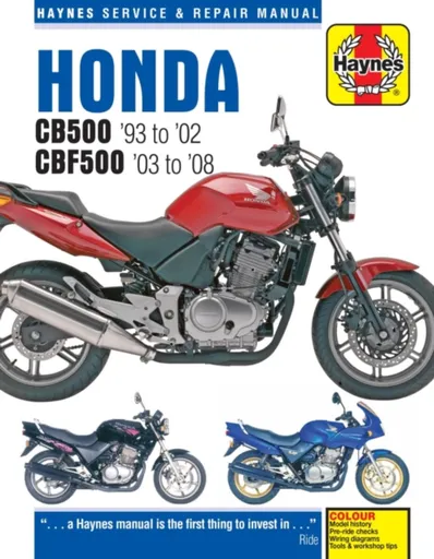 Honda CB500 & CBF500 (93 - 08) - Haynes Publishing