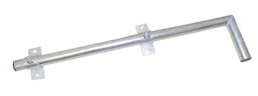 Anténní držák 90cm na balkon-na zeď , trubka 42/2mm, výška 16cm žár.