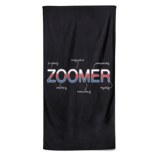 Osuška Zoomer – vlastnosti (Velikost osušky: 70x140cm)