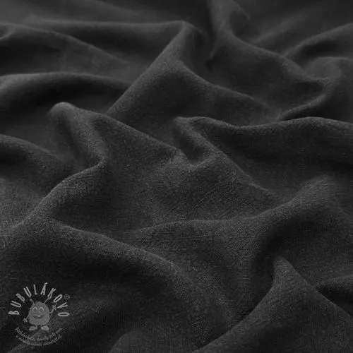 Len předepraný STONEWASHED PREMIUM black