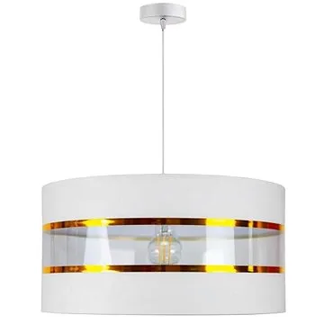 Lustr na lanku LIND 1xE27/60W/230V bílá (116842)