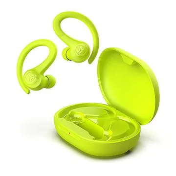 JLAB Go Air Sport True Wireless Headphones Neon Yellow (IEUEBGAIRSPRTRYEL124)