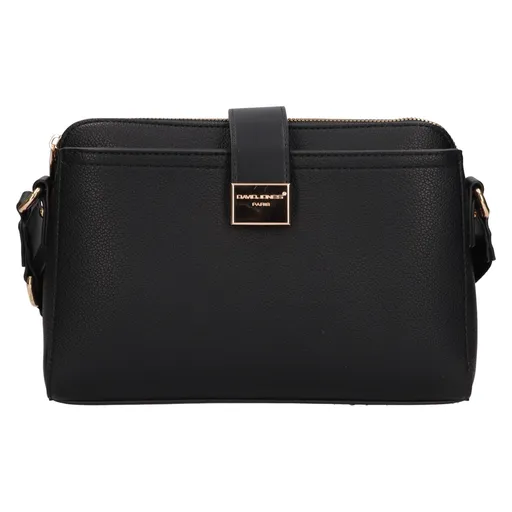 Dámská crossbody kabelka David Jones Minerva - černá