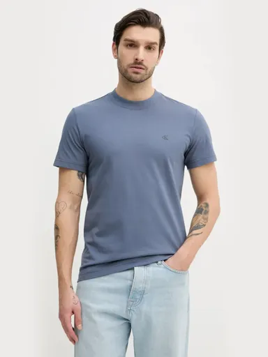 Calvin Klein pánské modré tričko J30J326683 XXL