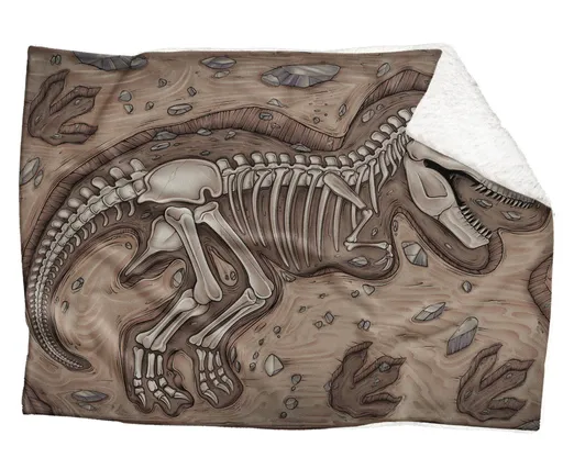 Deka T-rex bones (Podšití beránkem: ANO)