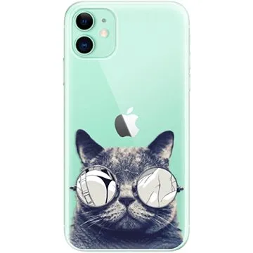 iSaprio Crazy Cat 01 pro iPhone 11 (craca01-TPU2_i11)