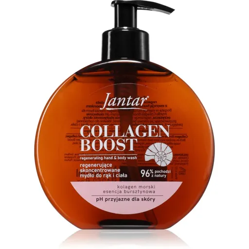 Farmona Jantar Collagen Boost sprchový gel na ruce a tělo 400 ml