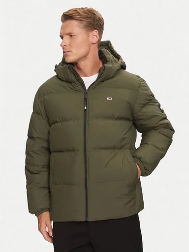 Tommy Jeans pánská khaki bunda DM0DM19786MRH M