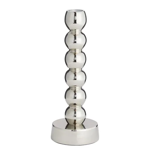 ORB Svícen 20 cm - stříbrná