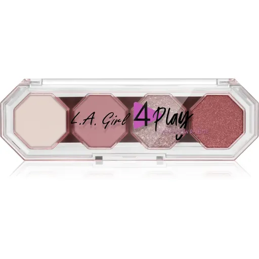 L.A. Girl Cosmetics 4 Play paletka očních stínů odstín Feel Good 3.2 g