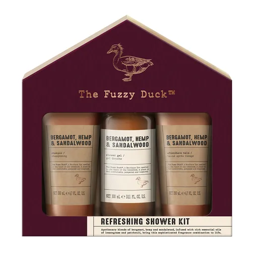 Baylis & Harding Dárková sada péče o tělo Bergamot, Konopí & Santalové dřevo 3 ks