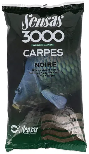 Sensas Krmítková směs 3000 Classic 1kg - Kapr černý,Sensas Krmítková směs 3000 Classic 1kg - Kapr černý