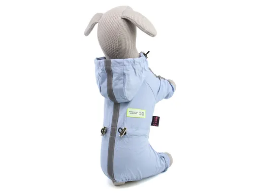 Vsepropejska Zizi pláštěnka pro psa Barva: Modrá, Délka zad (cm): 31, Obvod hrudníku: 35 - 41 cm