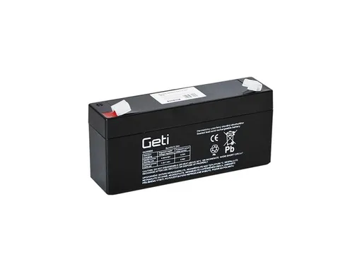 Baterie olověná  6V  3.2Ah GETI